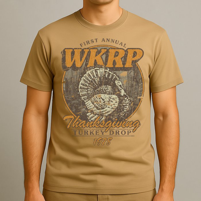 First Annual WKRP Thanksgiving Day Turkey Drop T-Shirt