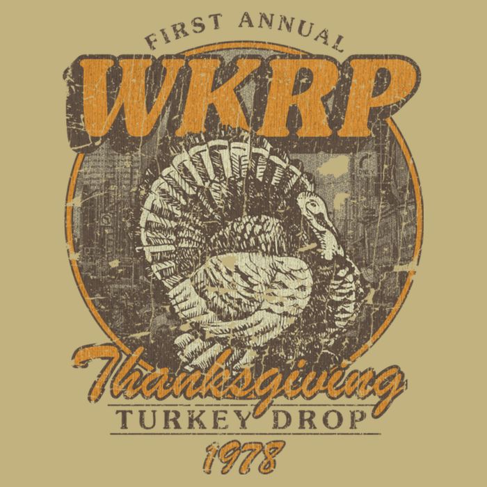 First Annual WKRP Thanksgiving Day Turkey Drop T-Shirt