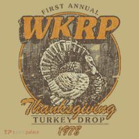 First Annual WKRP Thanksgiving Day Turkey Drop Button
