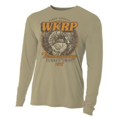 First Annual WKRP Thanksgiving Day Turkey Drop Cooling Performance Long Sleeve Crew