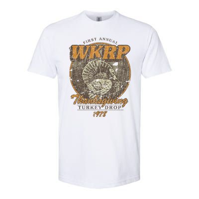 First Annual WKRP Thanksgiving Day Turkey Drop Softstyle® CVC T-Shirt