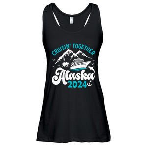 Funny Anniversary Wedding Alaska Cruise 2024 Couple Vacation Ladies Essential Flowy Tank