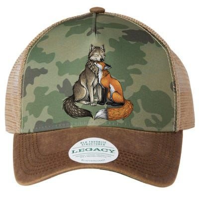 Fox And Wolf Legacy Tie Dye Trucker Hat