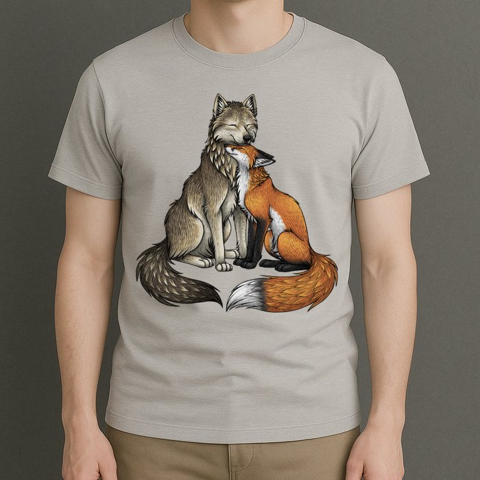 Fox And Wolf T-Shirt