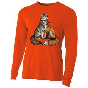 Fox And Wolf Cooling Performance Long Sleeve Crew