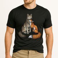 Fox And Wolf Cooling Performance Crew T-Shirt