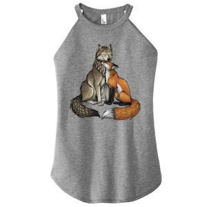 Fox And Wolf Women's Perfect Tri Rocker Tank