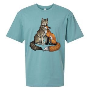 Fox And Wolf Sueded Cloud Jersey T-Shirt