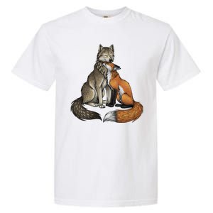 Fox And Wolf Garment-Dyed Heavyweight T-Shirt