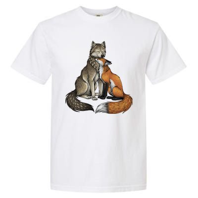 Fox And Wolf Garment-Dyed Heavyweight T-Shirt