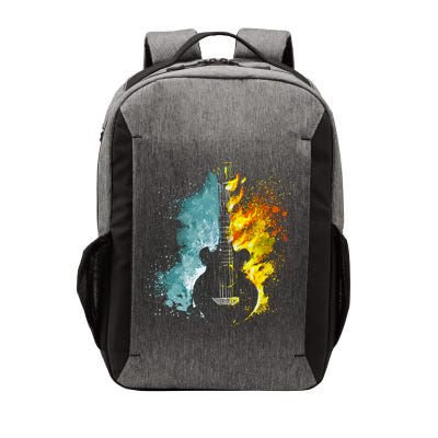 Fire And Water Guitar Vector Backpack