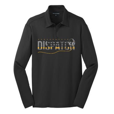 Fish And Whistle Whistle And Fish Silk Touch Performance Long Sleeve Polo