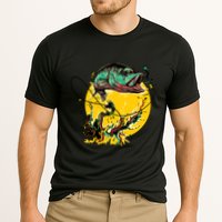 Fishing Art Wave Sunset Performance Shirt