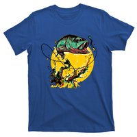 Fishing Art Wave Sunset T-Shirt