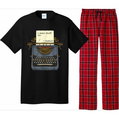 Funny Author Writers Make Stuff Up Pajama Set