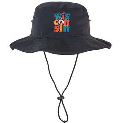 Fun Abstract Wisconsin Name Bucket Hat