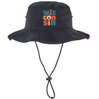 Fun Abstract Wisconsin Name Bucket Hat