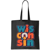 Fun Abstract Wisconsin Name Bag