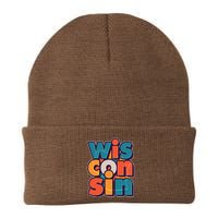 Fun Abstract Wisconsin Name Beanie