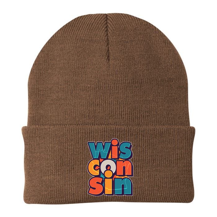 Fun Abstract Wisconsin Name Beanie