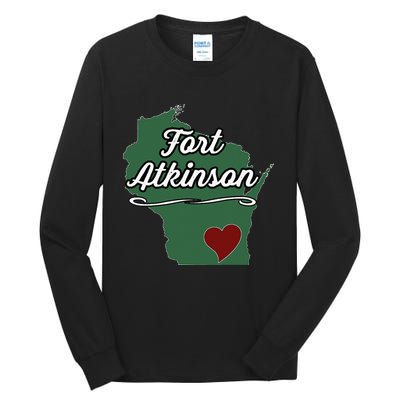 FORT ATKINSON Wisconsin WI USA City State Souvenir Tall Long Sleeve T-Shirt