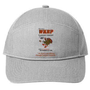 First Annual Wkrp Thanksgiving Day Turkey Drop 7-Panel Snapback Hat