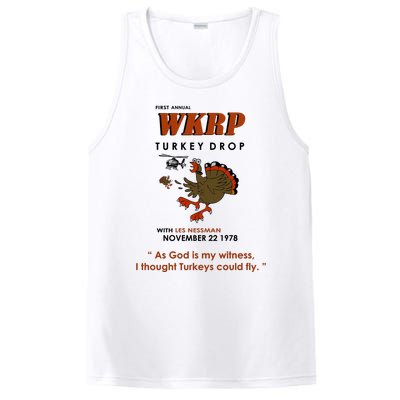 First Annual Wkrp Thanksgiving Day Turkey Drop PosiCharge Competitor Tank