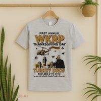 First Annual Wkrp Thanksgiving Day Turkey Drop T-Shirt