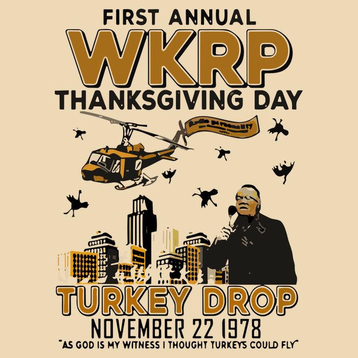 First Annual Wkrp Thanksgiving Day Turkey Drop Bag