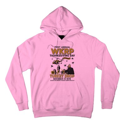 First Annual Wkrp Thanksgiving Day Turkey Drop Hoodie