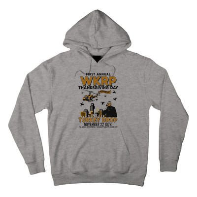 First Annual Wkrp Thanksgiving Day Turkey Drop Tall Hoodie