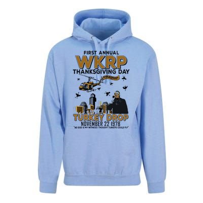 First Annual Wkrp Thanksgiving Day Turkey Drop Unisex Surf Hoodie