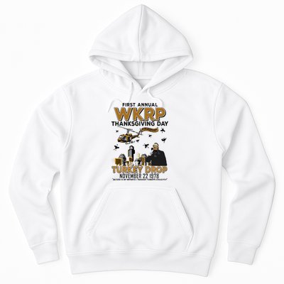 First Annual Wkrp Thanksgiving Day Turkey Drop Hoodie