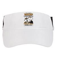 First Annual Wkrp Thanksgiving Day Turkey Drop Adult Drive Performance Visor