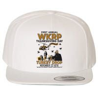 First Annual Wkrp Thanksgiving Day Turkey Drop Wool Snapback Cap