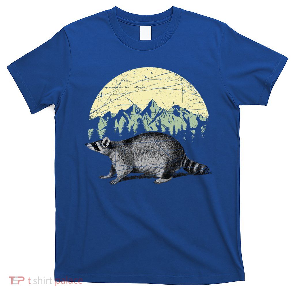 Forest Animal Wildlife Racoon Cool Graphic T-Shirt