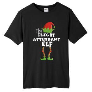 Flight Attendant Xmas Pajama Gift Tall Fusion ChromaSoft Performance T-Shirt