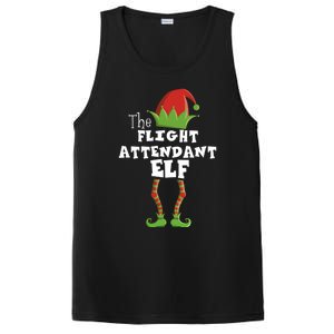 Flight Attendant Xmas Pajama Gift PosiCharge Competitor Tank