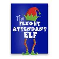 Flight Attendant Xmas Pajama Gift Poster