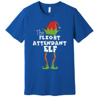 Flight Attendant Xmas Pajama Gift Premium T-Shirt