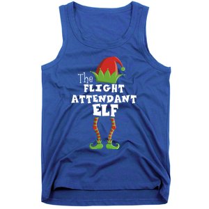 Flight Attendant Xmas Pajama Gift Tank Top