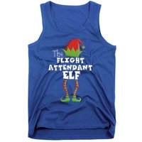 Flight Attendant Xmas Pajama Gift Tank Top