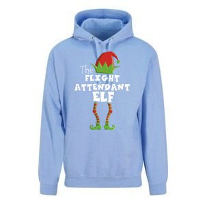 Flight Attendant Xmas Pajama Gift Unisex Surf Hoodie