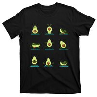 Funny Avocado Yoga Fitness Funny Exercising Gym Avocado T-Shirt