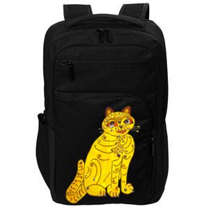 Funny Abba Yellow Cat Impact Tech Backpack