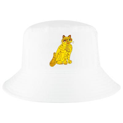 Funny Abba Yellow Cat Cool Comfort Performance Bucket Hat