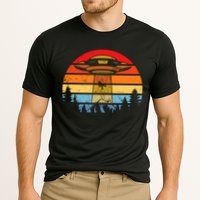 Funny Alien Yeti Bigfoot UFO Plus Size Performance Shirt