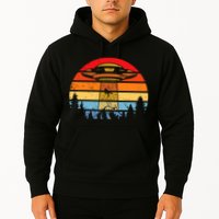 Funny Alien Yeti Bigfoot UFO Plus Size Hoodie