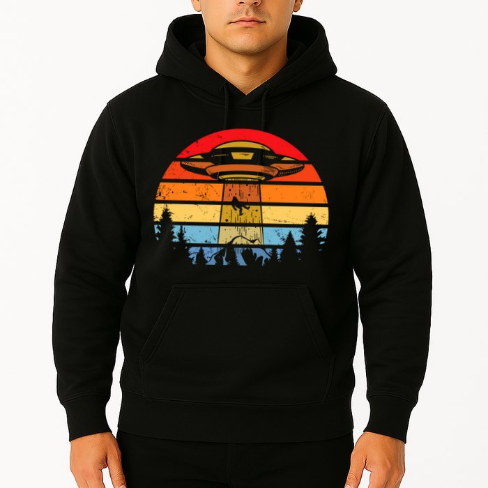 Funny Alien Yeti Bigfoot UFO Plus Size Hoodie