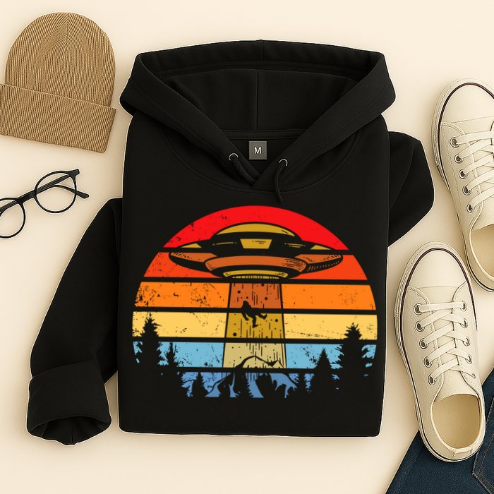 Funny Alien Yeti Bigfoot UFO Plus Size Hoodie
